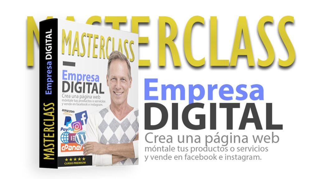 Libro de Masterclass de marketing digital E-commerce