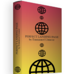 Libro amarillo con degradado anaranjado que permite a las empresas tener más ventas online a través de la creación de landing pages.