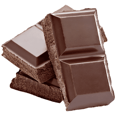 Pedazos de chocolate