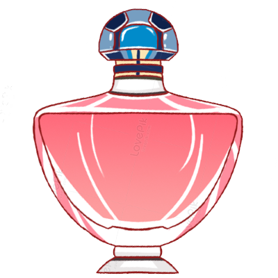 Perfume rosado para mujer