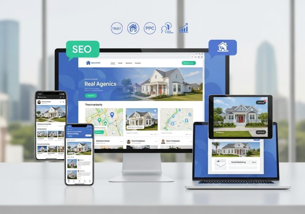 Cómo crear una estrategia de Marketing Digital para inmobiliarias paso a paso para que usted logre captar leads de alta calidad sin depender de portales