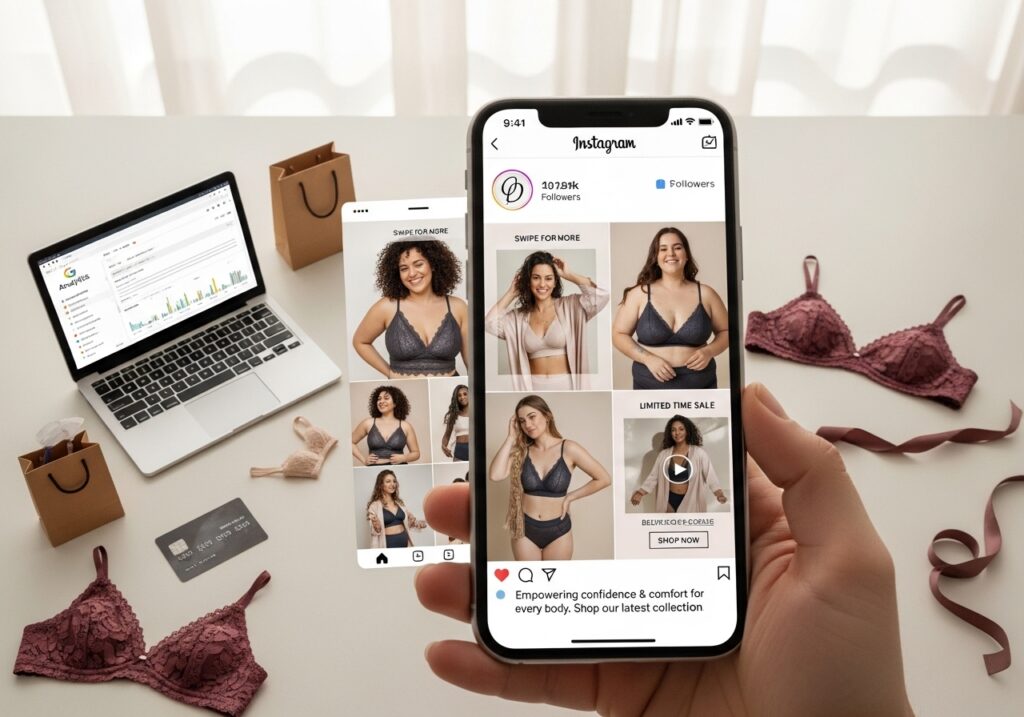 Cómo usar el marketing digital para tiendas de lencería para que usted capte más clientes por medio de las redes sociales